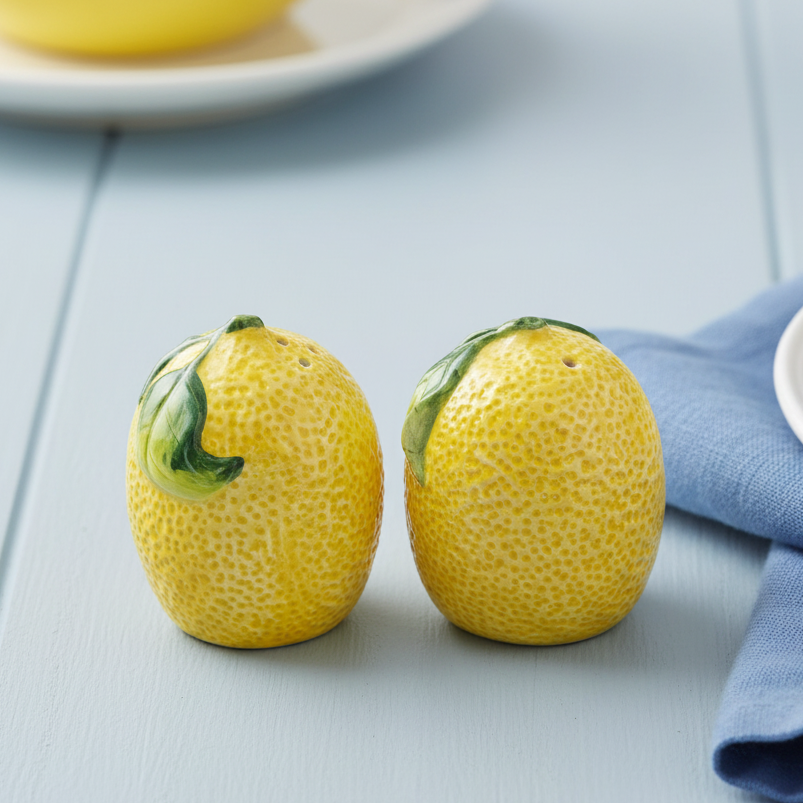 Lemon Salt & Pepper Shakers