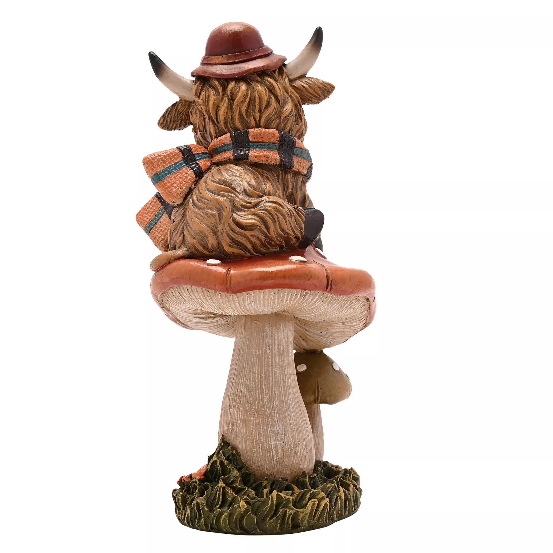 Highland Cow On Mushroom