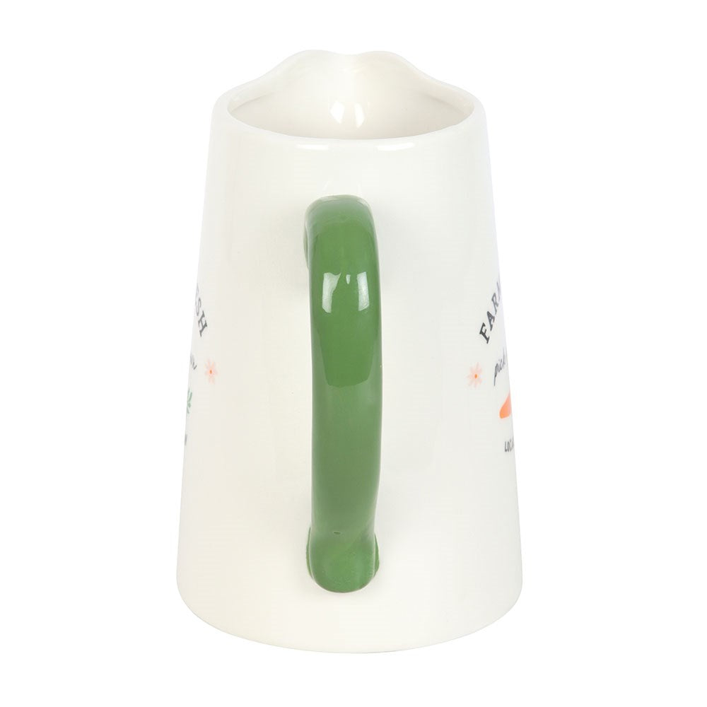 Farm Fresh Carrot Patch Flower Jug