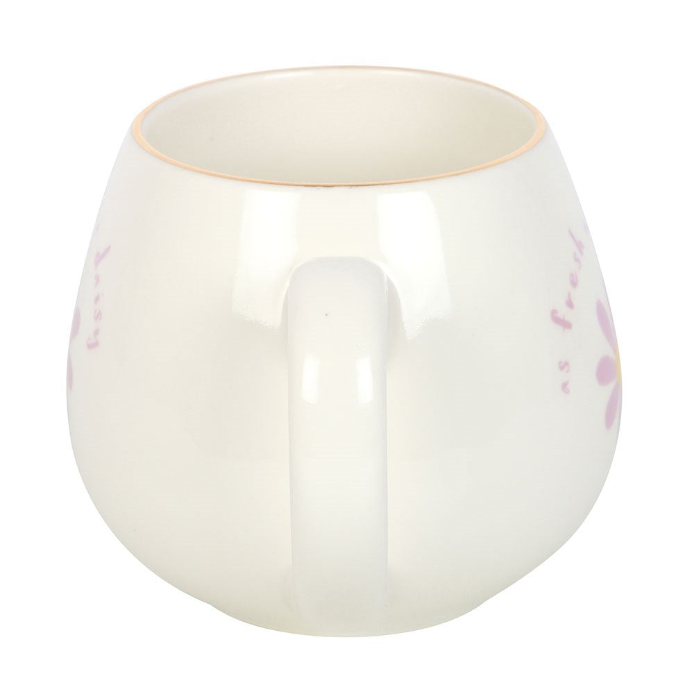 Fresh As A Daisy Rounded Mug