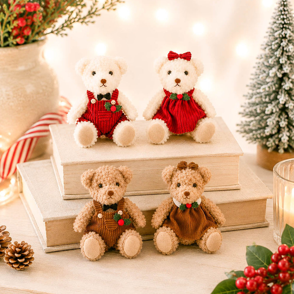Mini Christmas Cutie Bear Couple
