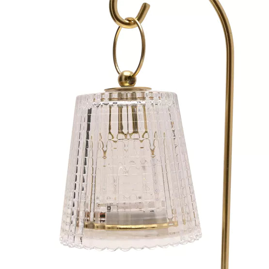 Hanging Glass Shade LED Table Lamp