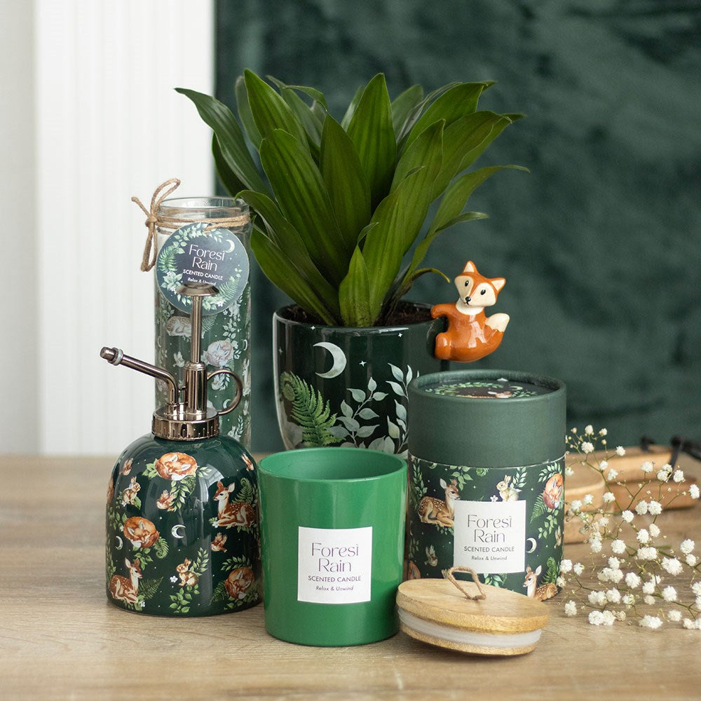 Forest Plant Pot with Fox