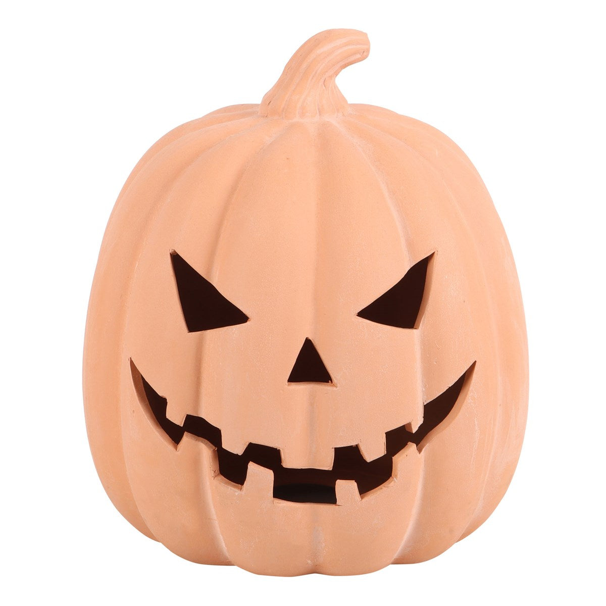 Medium Terracotta Pumpkin Ornament