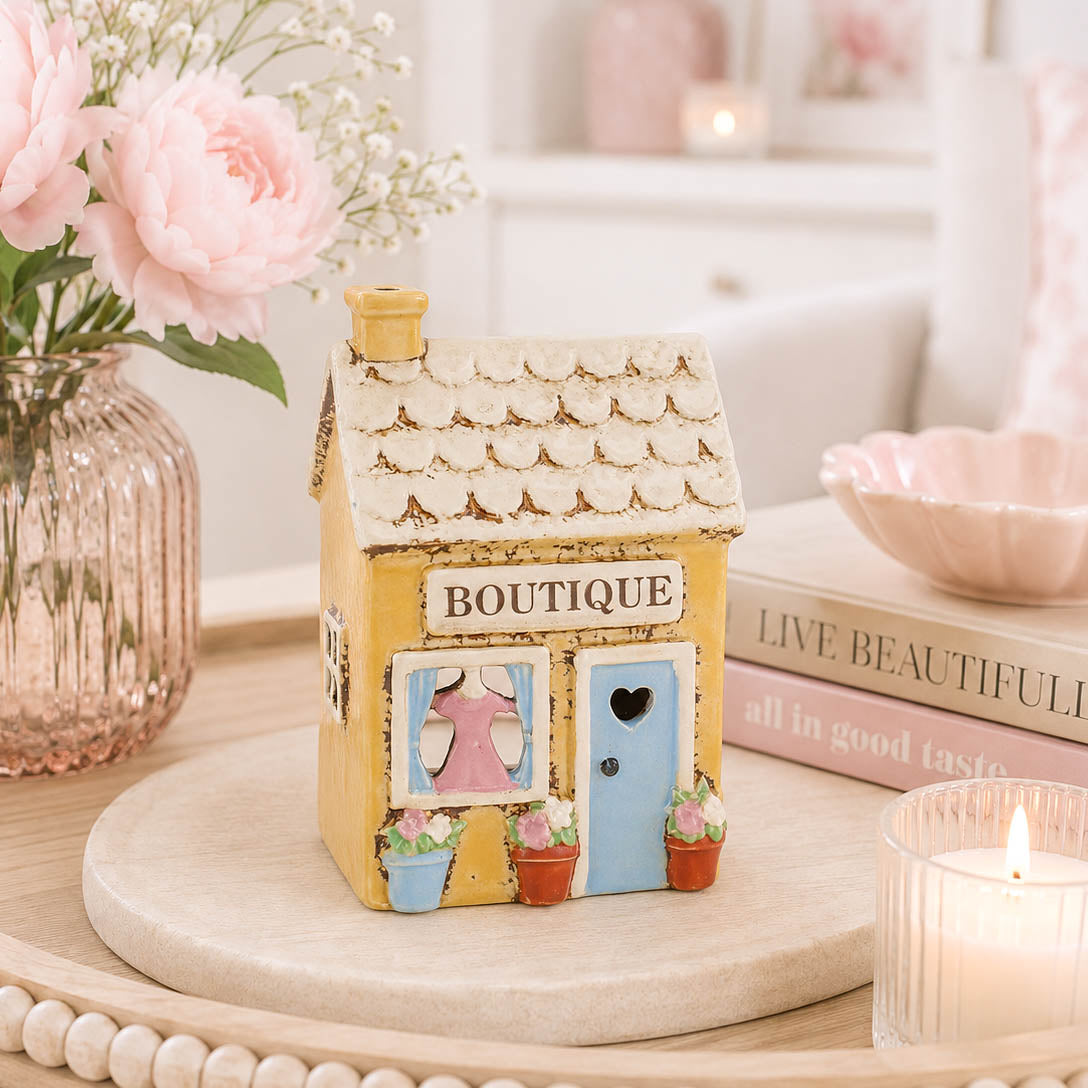 Village Pottery Boutique Tealight House