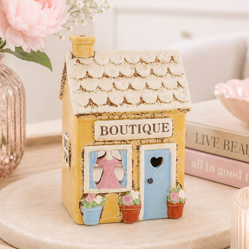 Village Pottery Boutique Tealight House