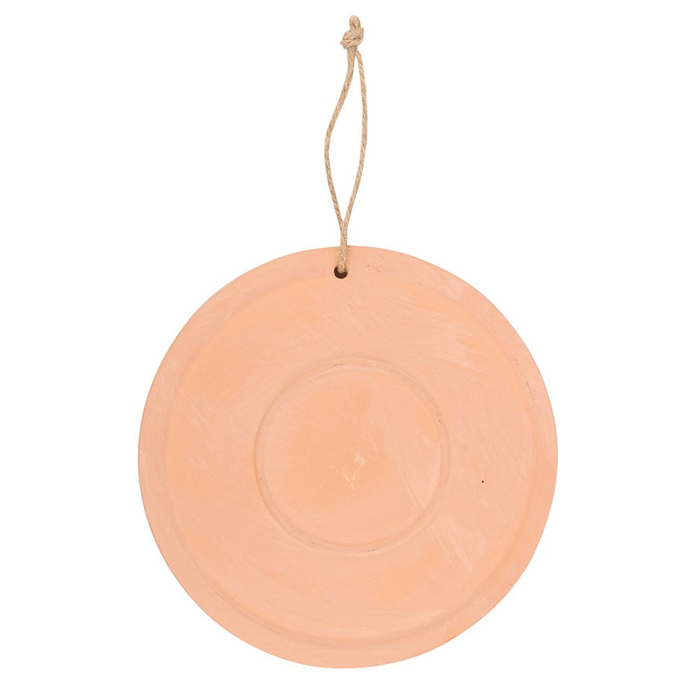 Small Terracotta Sun Plaque