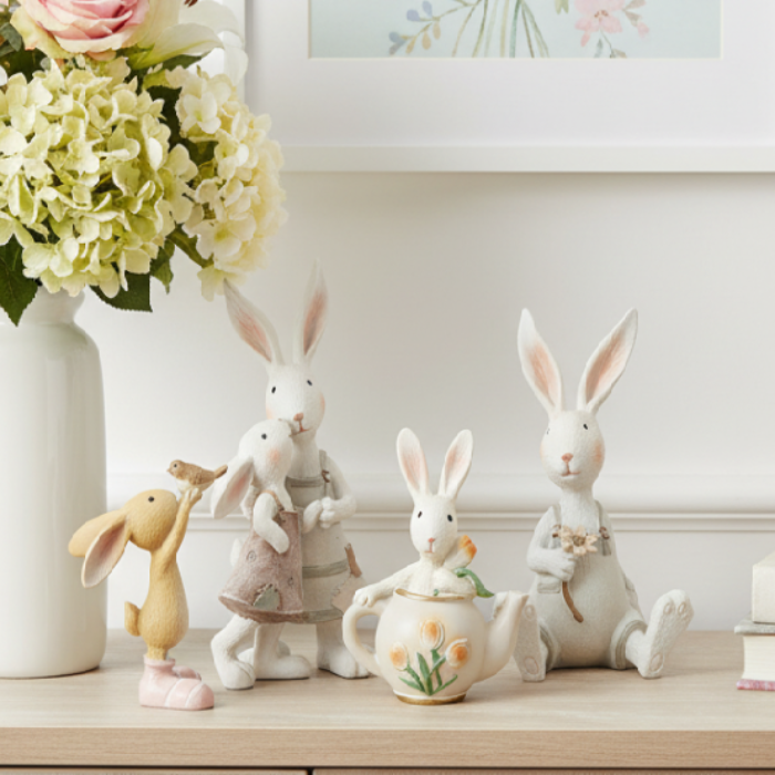 Mother & Daughter Rabbit Duo