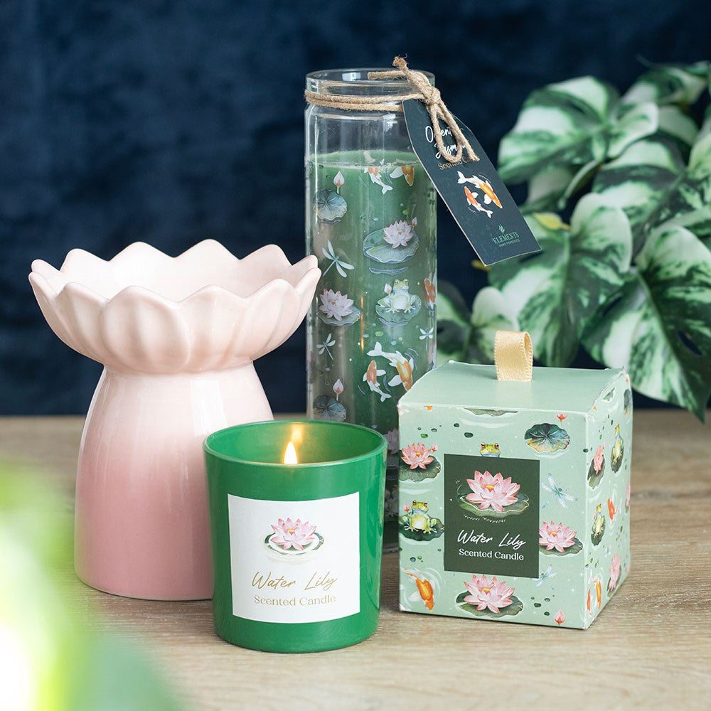 Water Lily Scented Candle