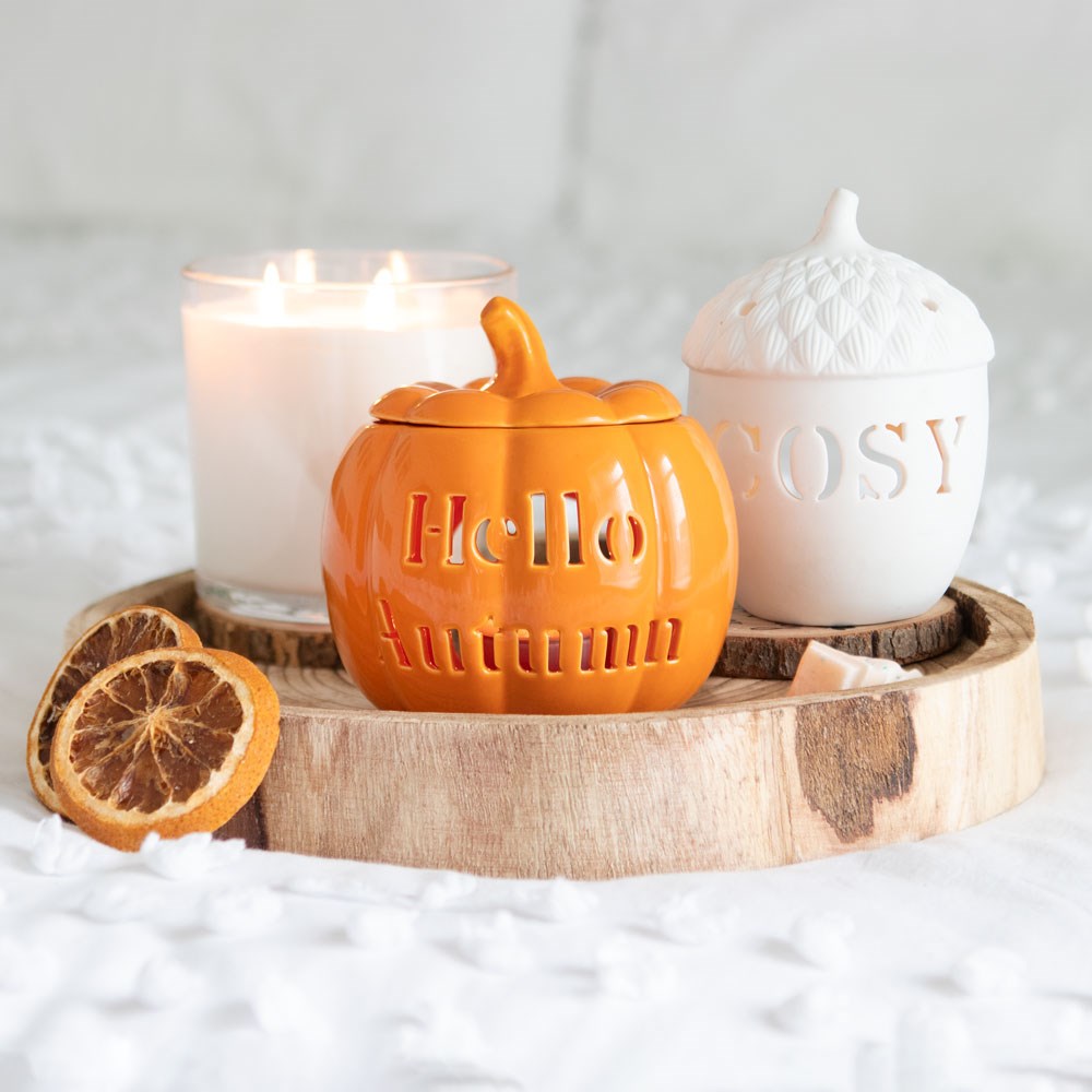 Hello Autumn Pumpkin Wax Melter