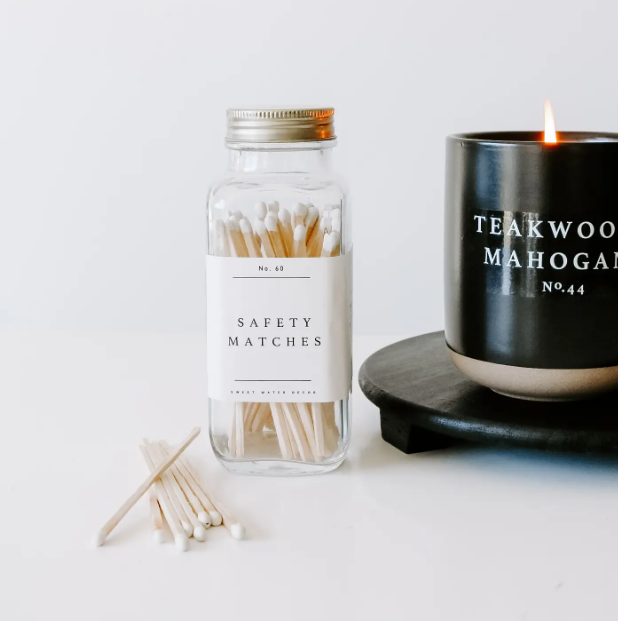 White Safety Matches