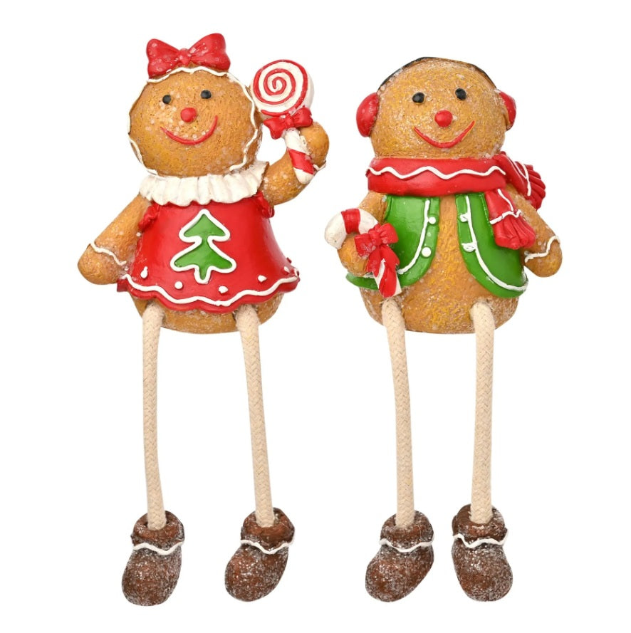 Gingerbread Figure Shelf Sitter