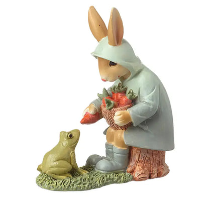 Bunny &amp; Frog Ornament