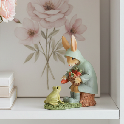 Bunny &amp; Frog Ornament