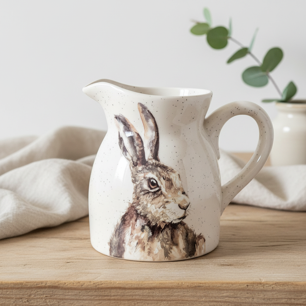 Meg Hawkins Hare Ceramic Jug