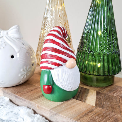 Stripey Hat Christmas Gonk Decoration