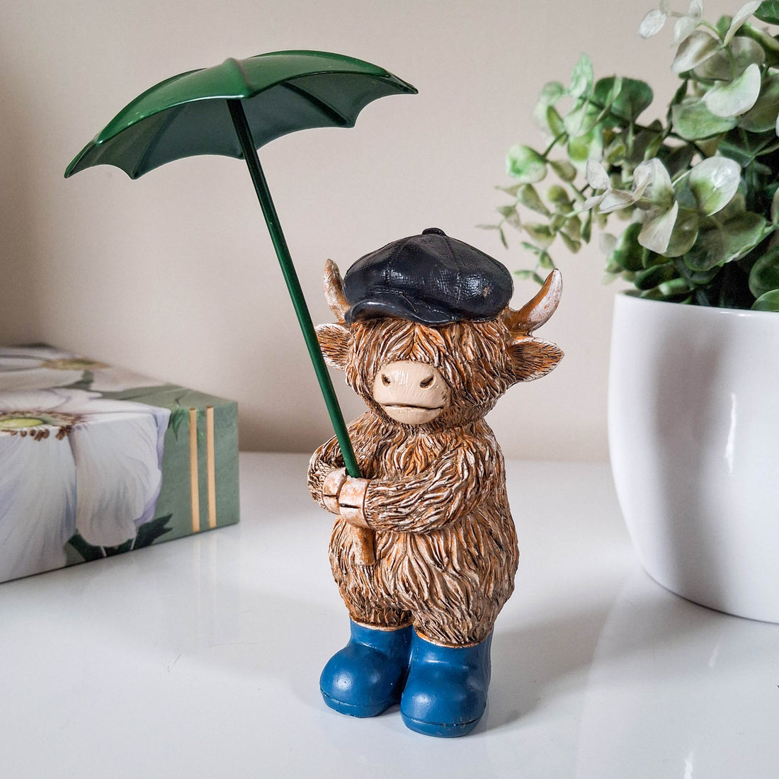 Rainy Days Boy Highland Cow