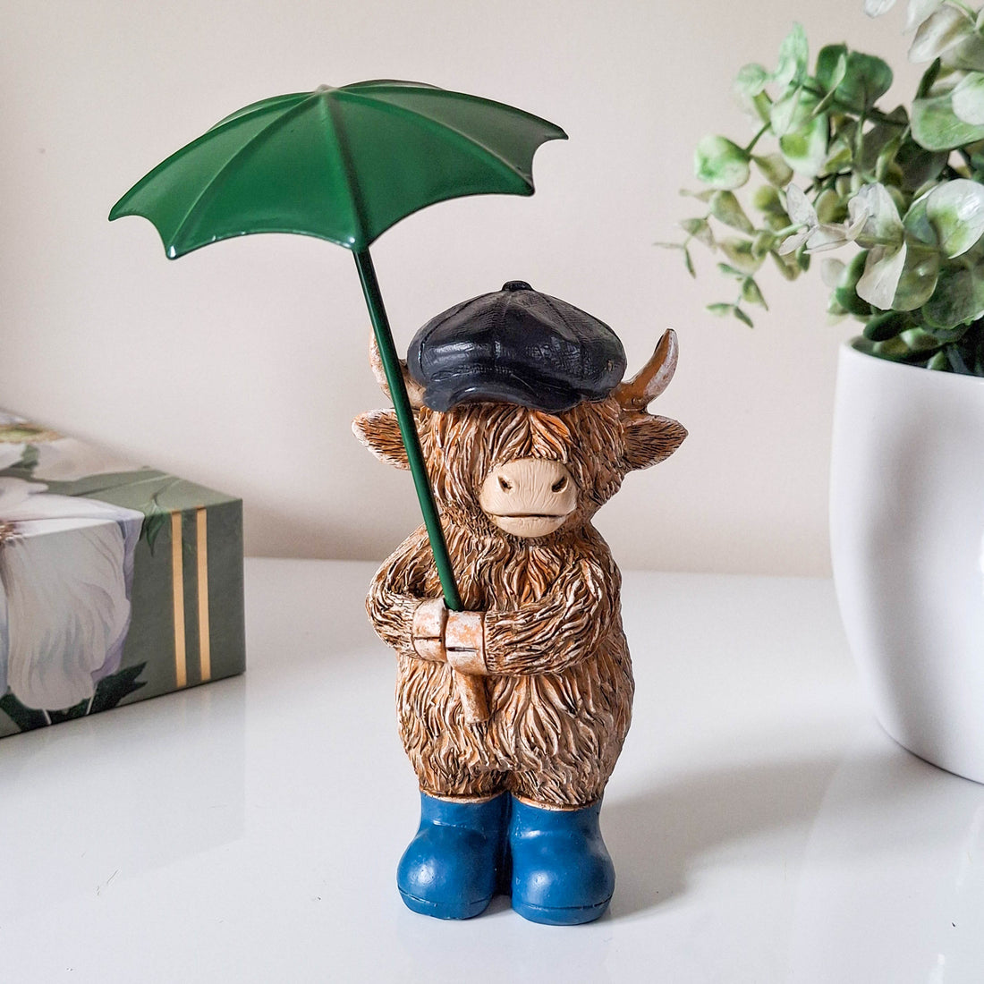 Rainy Days Boy Highland Cow