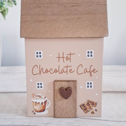 Cosy Time Small Wooden House Block