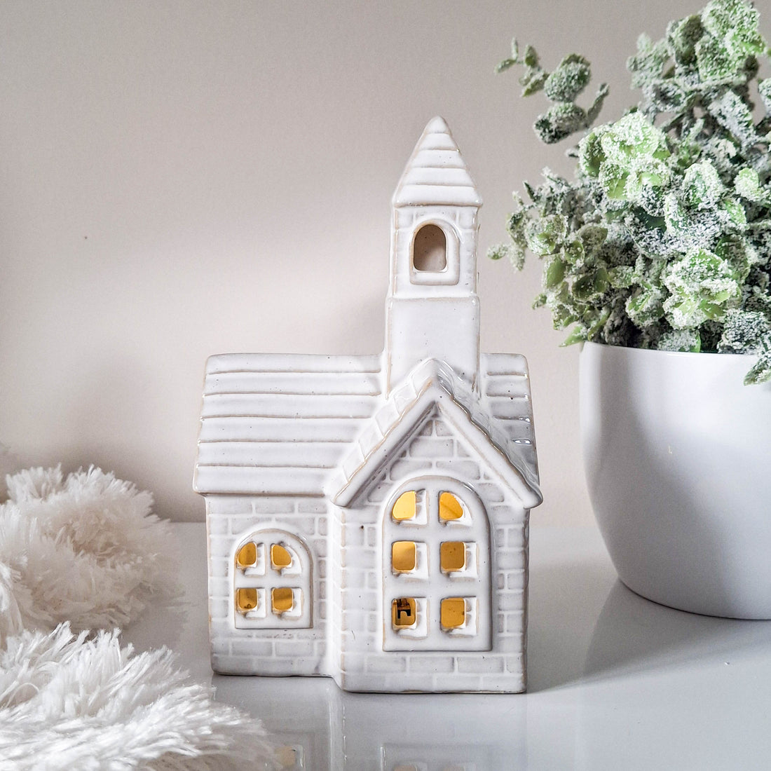 Reactive Glaze LED Church