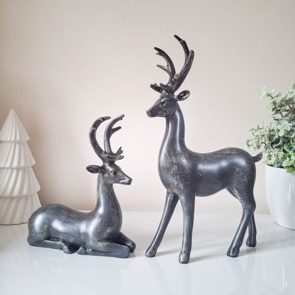 Lying Down Deer Ornament