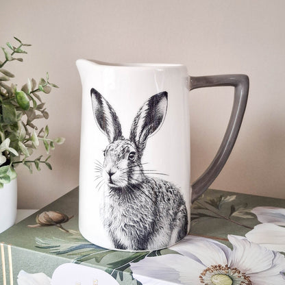 Country Hare Ceramic Jug