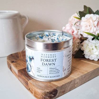 Natural Harmony Forest Dawn Scented Candle