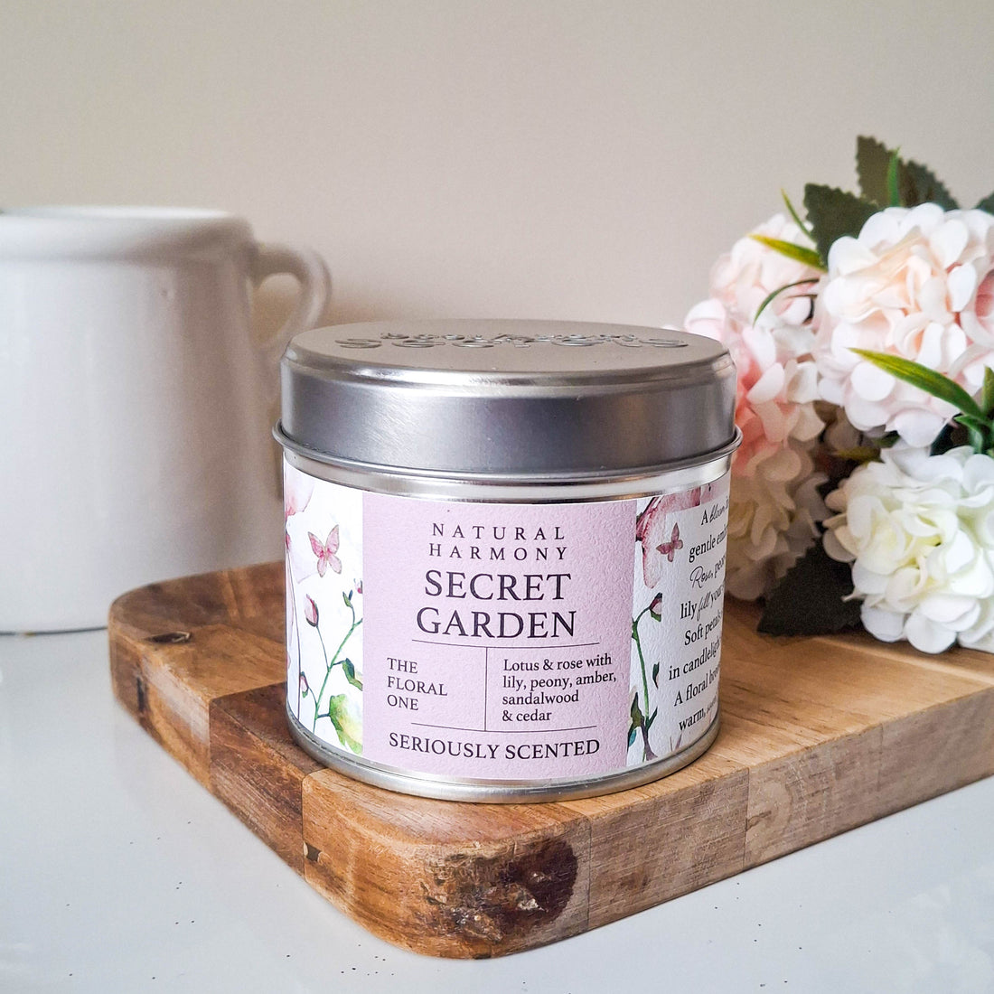 Natural Harmony Secret Garden Scented Candle