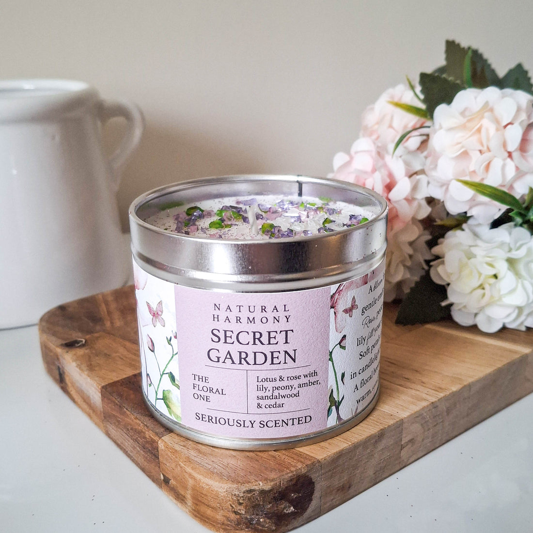 Natural Harmony Secret Garden Scented Candle