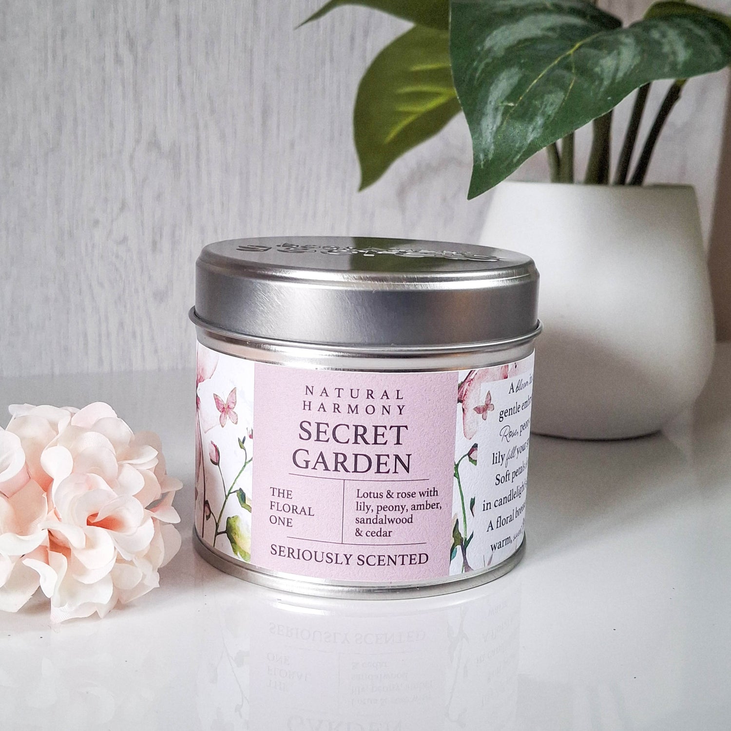 Natural Harmony Secret Garden Scented Candle