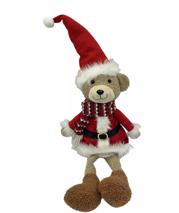Real Tidings Sitting Christmas Bear