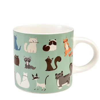 Nine Lives Cat Mug