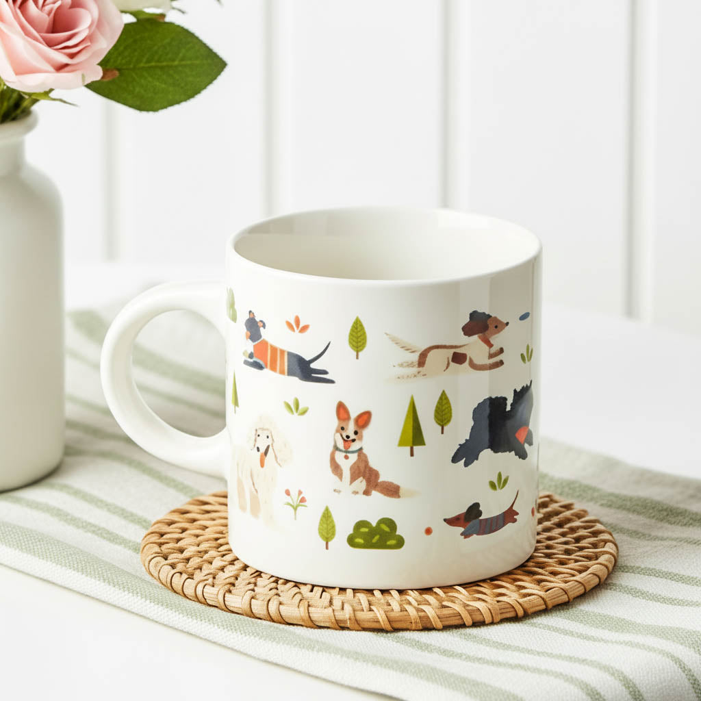 Dog Park Ceramic Mug