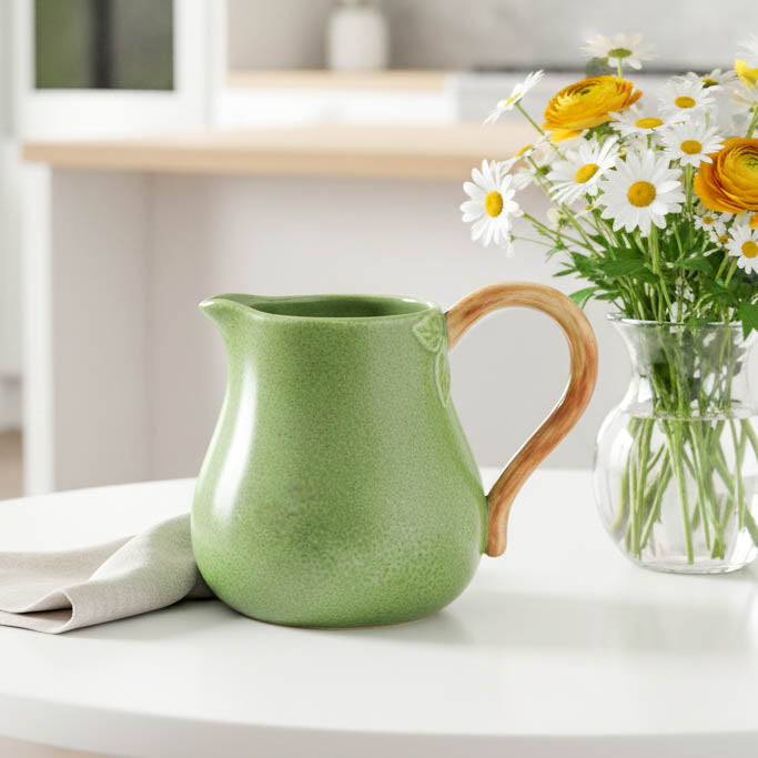 Green Lime Design Stoneware Jug