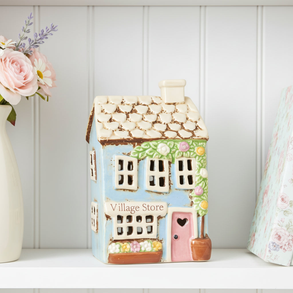 Village Pottery Village Store Tealight House