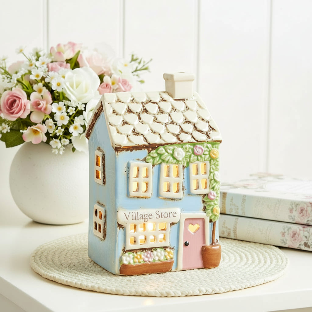 Village Pottery Village Store Tealight House