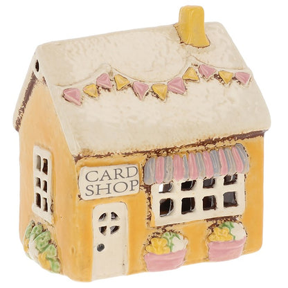 Village Pottery Card Shop Tealight Cottage