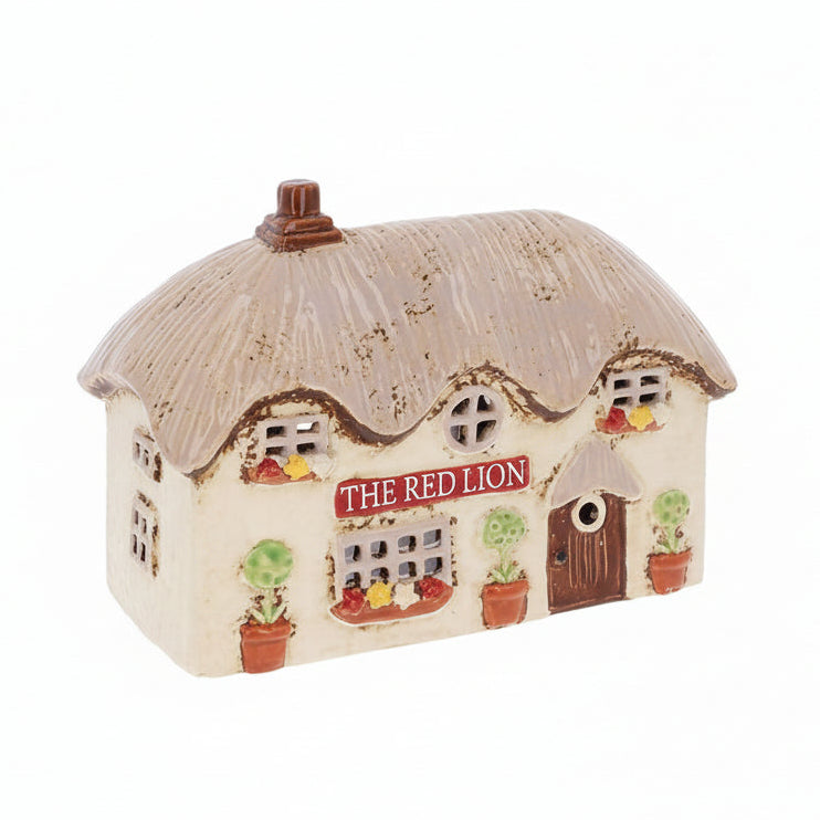 Village Pottery The Red Lion Pub Tealight Cottage