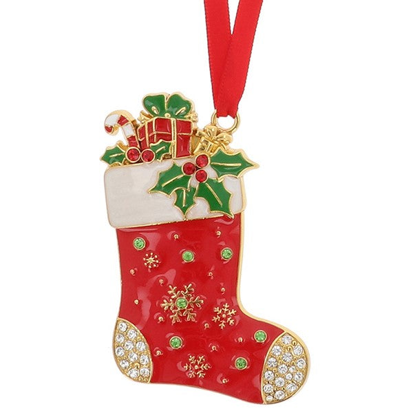 Christmas Treasures Stocking Tree Hanger