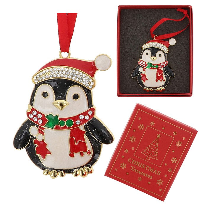 Christmas Treasures Penguin Tree Hanger