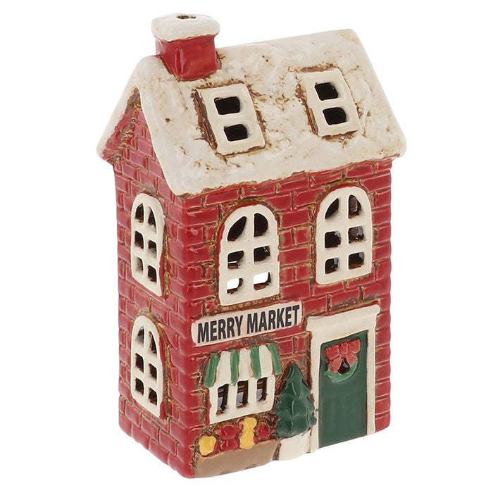 Village Pottery Merry Market Tealight Shop