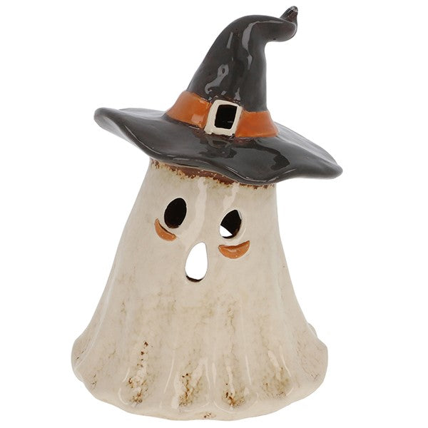 Village Pottery Ghost Tealight Holder