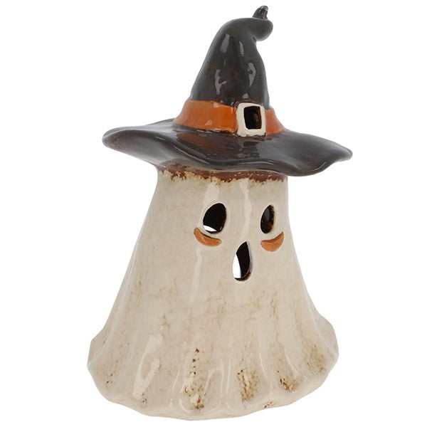 Village Pottery Ghost Tealight Holder