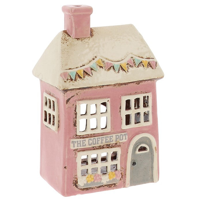 Village Pottery The Coffee Pot Tealight House