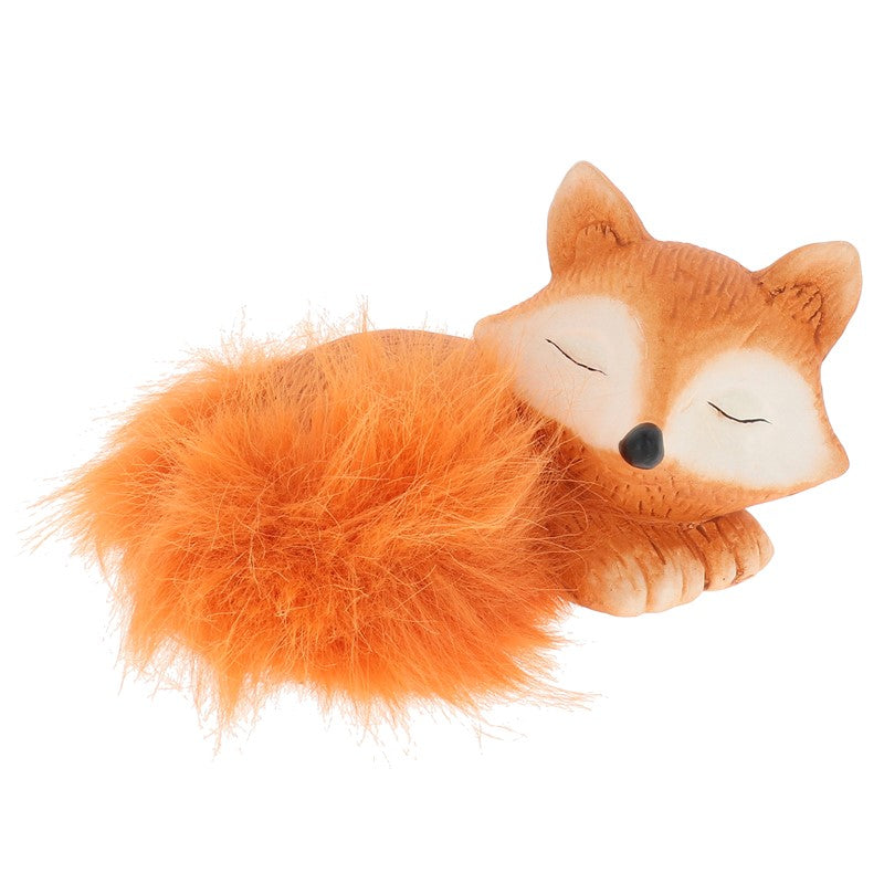 Fuzzy Fox Ornament 13cm