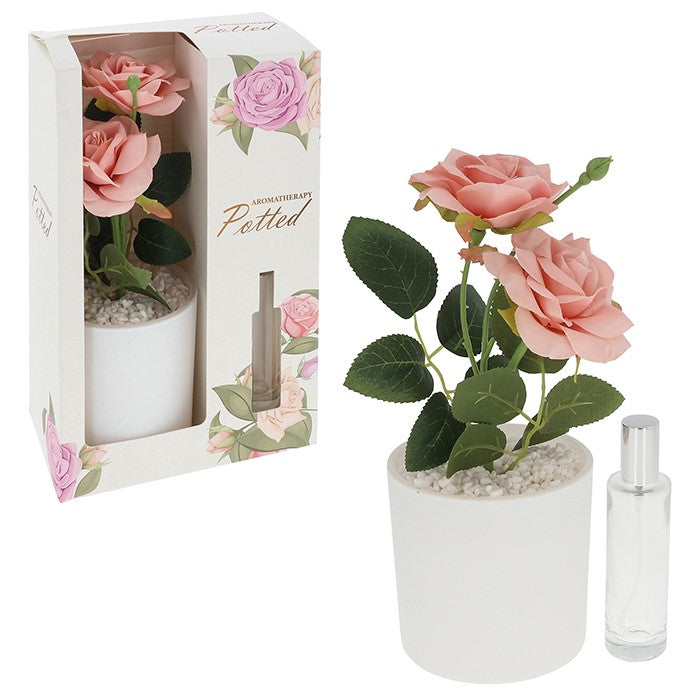 Faux Pink Rose Room Scent Blooms