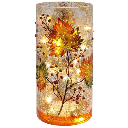 Crackle Autumn Leaves LED Tube