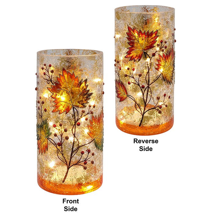 Crackle Autumn Leaves LED Tube