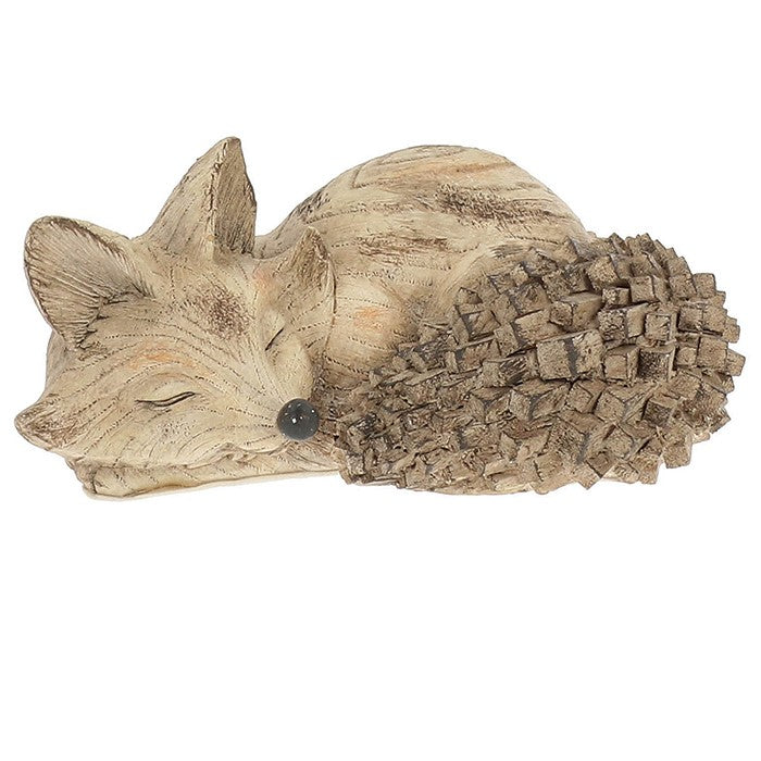 Woodgrain Pals Sleeping Fox Ornament
