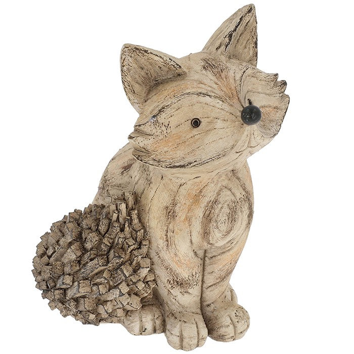 Woodgrain Pals Sitting Fox Ornament